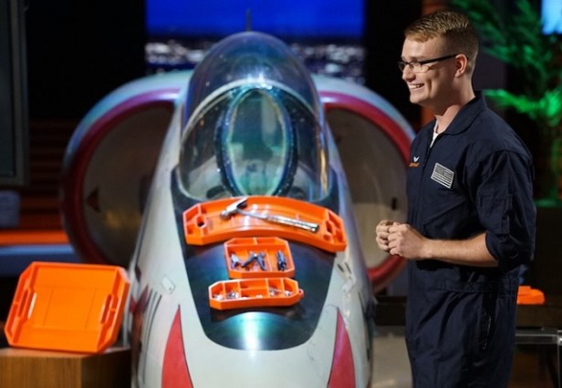 Tom Burden on Shark Tank - courtesy ABC