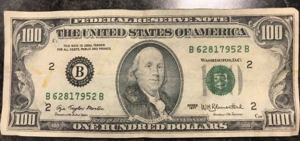 $100