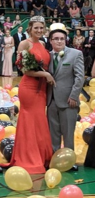 Queen McKenna Black and King Tim Hone