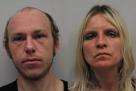 Nicholas Noggler and Romona Miller,