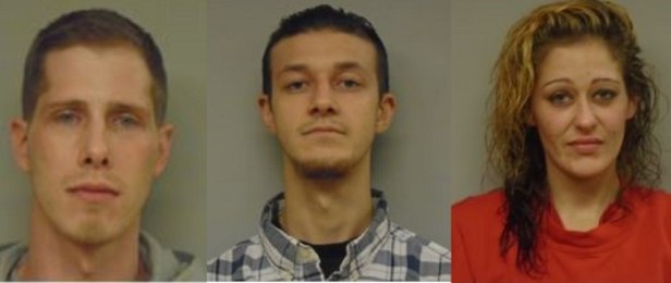 Charles Tester, Dalton Carrol and Sonya Sessor