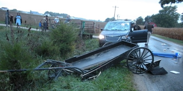 Amish Buggy Involved In Crash…Three Children Injured – Mercer County ...