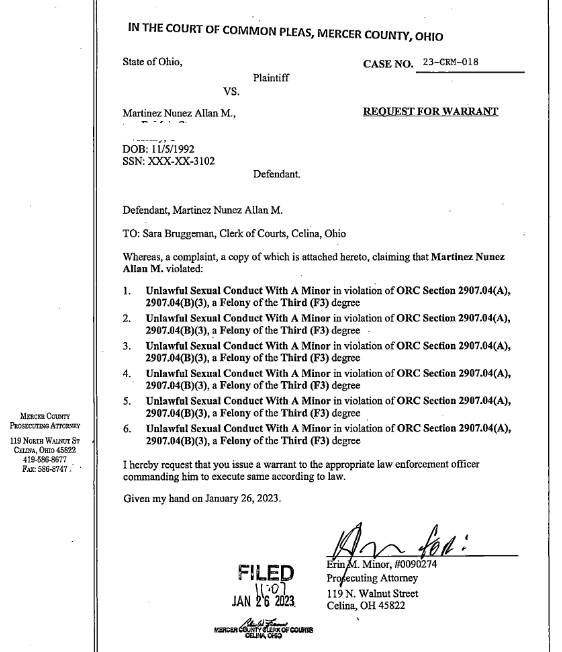 St. Henry Man Charged With ‘unlawful sexual conduct with a minor ...