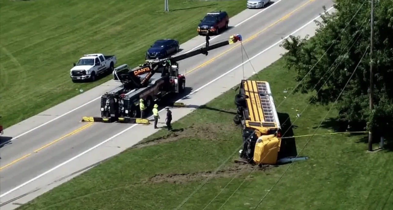 Driver Of Van That Hit School Bus In Clark County Identified – Mercer ...