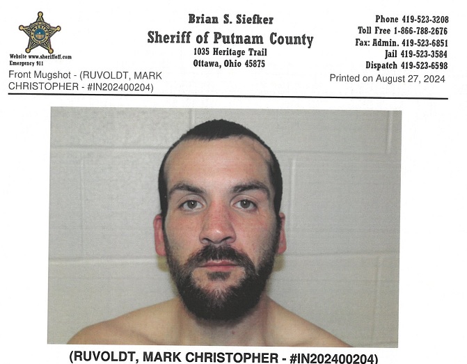 Putnam County Sheriff Looking For Fugitive, Has Charges In Celina ...