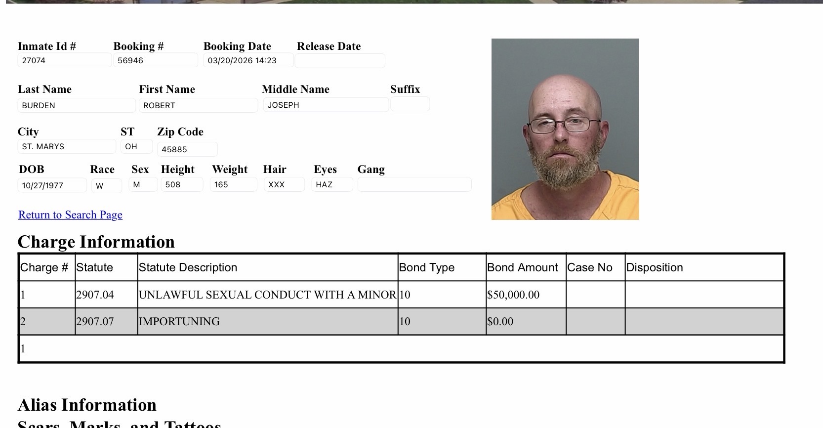 St. Marys Man Arrested On Unlawful Sexual Conduct With A Minor – Mercer ...